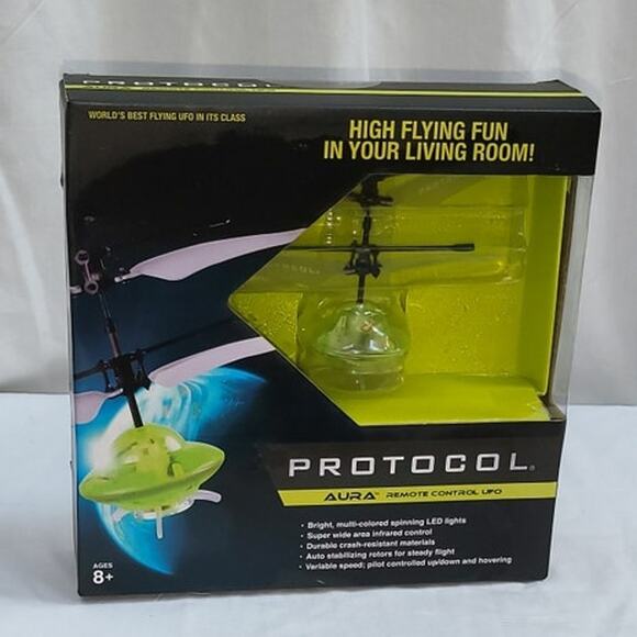 New Protocol Aura X Yellow Remote Control UFO - Picture 1 of 4